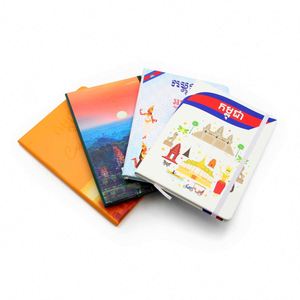Soft PU Cover A5 Cambodia Tourist Custom Design Promotional Souvenir 2024 Eye Protect Paper <b>Diaries</b> Notebook - Product Image 4