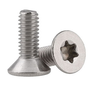 In China Hergestellte Torx-Flachkopfschraube M2.5*6, Torx-Schrauben Großhandel, SS304 Torx-Stift-Knopfkopf-Sicherheitsschraube - Product Image 4