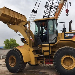 Chargeuse sur pneus Caterpillar 966H d'occasion en excellent état, faible taux de défaillance, équipement de chantier à vendre à Shanghai - Product Image 1