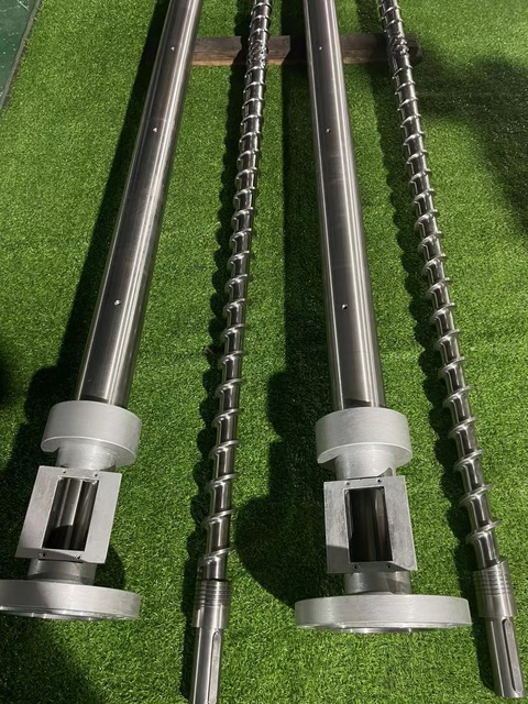 High Speed Single Screw Barrel for Plastic Extruder Machinery Parts