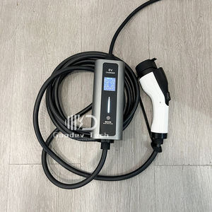 Cargador de Vehículos Eléctricos <span class=keywords><strong>Goodev</strong></span> Tech, Portátil, Modo 2, para Automóviles Eléctricos, 16A 3KW 32A 7KW, Nivel 2, para Byd, Tesla, BMW, Tipo 1, Tipo 2, GBT - Product Image 3