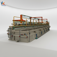 Machine de galvanisation, équipement d'électrodéposition, ligne de placage au zinc pour fixations et tiges