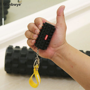 Wsnbwye regalo Anime rodillo de espuma y bolas de masaje ventilador DIY diseñador de negocios espuma primavera memoria rodillo colchón llavero - Product Image 6