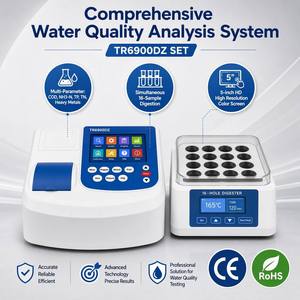Analizador de calidad del agua TR6900DZ con pantalla a color de 5 pulgadas, COD, amoníaco, nitrógeno, TP, TN, digestor inteligente de 16 orificios - Product Image 2