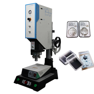 ماكينة لحام بطاقات الأكريليك الأوتوماتيكية بالموجات فوق الصوتية 220 فولت 15 كيلو هرتز، جديدة ورائجة البيع، مع ميزات رقمية، لتصنيف بطاقات PSA - Product Image 1