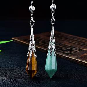 Vente en gros <span class=keywords><strong>pendule</strong></span> d'esprit de guérison en cristal naturel divers matériaux en cristal ornement suspendu autres artisanat en cristal - Product Image 3