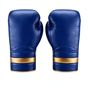 Guantes de Boxeo Muay Thai de 8oz y 12oz, Guantes de Kickboxing de Cuero con Dedos Completos, Guantes de Entrenamiento de Artes Marciales para Gimnasio - Product Image 3