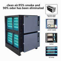 Purificateur d'air électrostatique OEM/ODM pour la purification des fumées et des odeurs, machine à ozone UV pour chaînes de restaurants