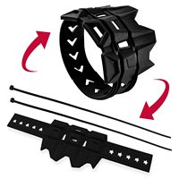 Anneau universel anti-brûlure pour tuyau d'échappement de moto Dirt Bike Silencieux de moto