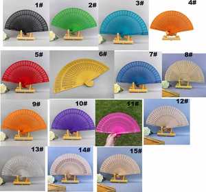 Abanicos de Bambú Vintage Grabados Personalizados, Decoración Tradicional China para el Hogar, Abanicos Plegables de Madera Aromática para Bodas, Cumpleaños y Autos - Product Image 2