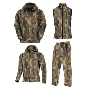 Custom Fishing Clothes Men's Hoodie Outdoor Sports Hoodie Men's Camo Hoodie Custom Logo Soft Shell Hunting Clothing