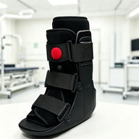 Botte de marche gonflable ergonomique légère TP Air Ankle Walker avec doublure amovible et semelle antidérapante en TPR pour la rééducation des fractures et entorses de la cheville