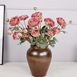 5 Flores Artificiales de Loto Snow Mountain Dew, Seda de Alta Simulación, Decoración para Bodas - Product Image 4