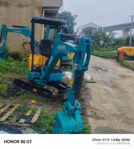 Mini-excavatrice sur chenilles d'occasion Kubota U17 1,7 tonne 1 tonne 2 tonnes pour moteur, boîte de vitesses et engrenages – Machine d'occasion en vente aux enchères – Certifiée CE - Product Image 4