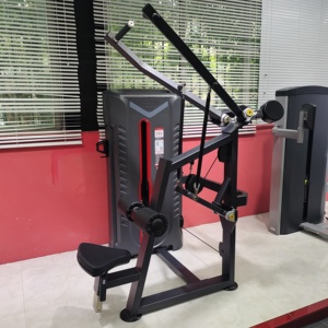 Appareil de musculation à charges sélectionnables pour entraînement de force : Lat Pulldown et Rame assise - Product Image 6
