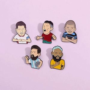 Llaveros Metálicos Estilo Caricatura de la Victoria de la Luna Nueva de Barcelona, Llaveros de Aleación de Hierro a la Moda para Aficionados al Fútbol - Product Image 1