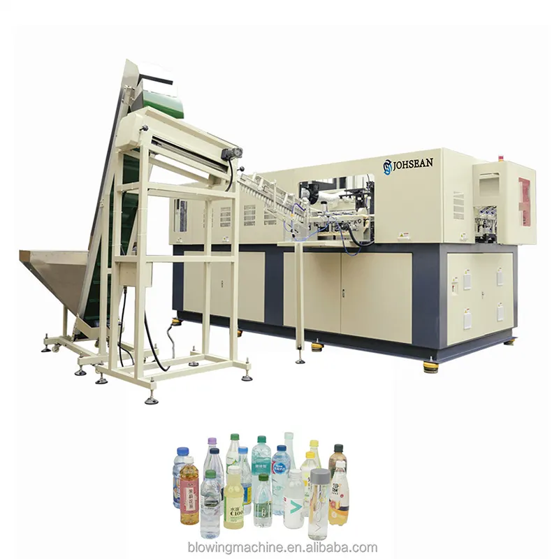 JS-6000XS 9000BPH 6-Hohlstellen-PET-Poly-Automatik-Plastik-PET-Flaschenblasmaschine