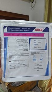ABLE ขายร้อนสายสวนฟอกไตทางหลอดเลือดดําระยะยาวลูเมนคู่ฟอกไตถาวร - Product Image 6