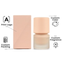 Fond de Teint Liquide Végétalien Couvrance Totale Effet Soie, Non Oxydant, Personnalisable avec Logo, pour Maquillage et Soins de la Peau – Vente en Gros