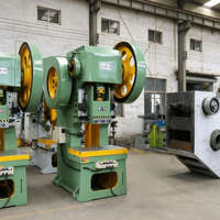 Presse à poinçonner mécanique de 125 tonnes avec roulement et moteur, machine multifonctionnelle pour le poinçonnage de tôles métalliques