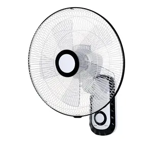 Lame en plastique approuvée KC 3 vitesses 16 pouces ventilateur oscillant mural