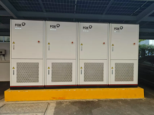 FOX Todo en Uno Ess 100KW Inversor 215KWH Batería LiFePO4 Sistema de Energía Pura Industrial - Product Image 6