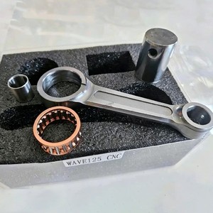 ก้านสูบ CNC ฟอร์จ สำหรับรถ WAVE <span class=keywords><strong>125</strong></span> ประสิทธิภาพสูง สำหรับ PCX160 LEAD GIORNO WAVE125 R15 EXCITER150 อะไหล่แต่งเครื่องยนต์ - Product Image 5