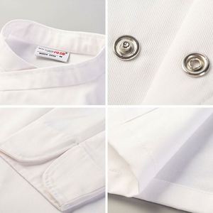 High Quality Solid Color <b>Black</b> Coat With Red Piping Restaurant Waterproof Labor Work Uniform Kitchen Cooking 3D <b>Chef</b> <b>Jacket</b> - Product Image 4