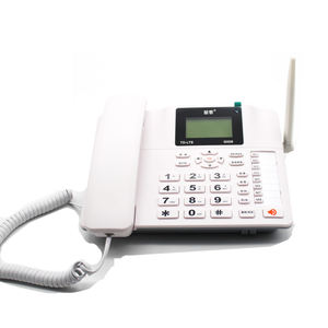 4G LTE GSM bureau <span class=keywords><strong>fixe</strong></span> sans fil téléphone wifi téléphone avec double carte sim et port casque - Product Image 5
