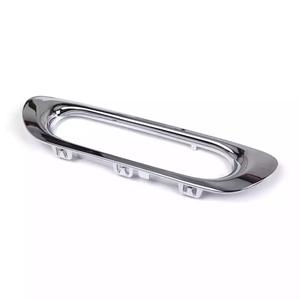 Marco de Adorno para Luz Trasera de BMW Mini F55 F56 F57, ABS Electrochapado en Negro, 2013-2016 - Product Image 4