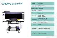 Imprimante UV DTF A3 Cowint nouvelle génération, machine d'impression de films autocollants et de stickers en cristal de 30 cm avec encre UV