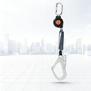 Dispositivo anticaídas de alta resistencia ANT5PPE con cincha retráctil y cuerda de seguridad autorretráctil para techos, <span class=keywords><strong>escalada</strong></span> e industria. - Product Image 3