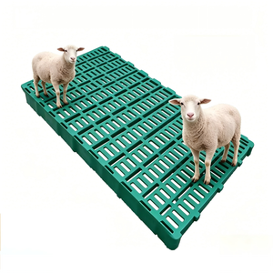 Pavimento a doghe in plastica antiscivolo 100x60cm per ovili e capre, resistente, per allevamenti, vendita all'ingrosso dalla fabbrica - Product Image 1