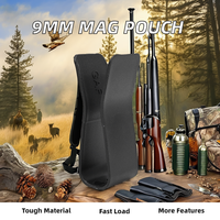 Pochette de magazines tactique 9mm pour paintball rapide ABS Mag Insert Carrier Clip Nylon Plastic Holsters for Hunting Accessories