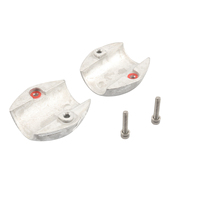 Anodes Martyr 1/ 4 Inch Anode à arbre sphérique Convient aux bateaux Yachts Conçu pour s'adapter aux arbres d'hélice et aux arbres de gouvernail de bateau