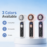 Ventilateur portable rechargeable USB-C avec turbine à pales et conduit d'air pour refroidissement de semi-conducteurs (vente en gros)