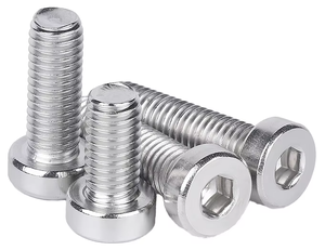 Aluminium Metric #10 Zinc Plated Class 8 Customized Hexagon <b>Socket</b> <b>Screw</b> CM Hexagon <b>Socket</b> Allen Ultra Thin Flat Wafer Head - Product Image 2