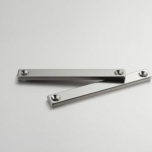 Imanes atornillables Bloque rectangular industrial Imán de neodimio con agujeros avellanados - Product Image 3