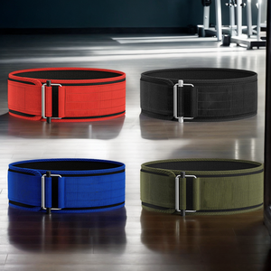 Ceinture de musculation réglable pour la gym, ceinture de force avec support lombaire et sangle auto-bloquante pour le fitness - Product Image 5