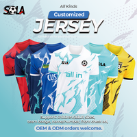 Camiseta de Fútbol con Cuello en V, Maillot de Foot, Camisetas de Fútbol 100% Poliéster de Secado Rápido y Transpirable, Traje de Entrenamiento de Fútbol para Niños y Adultos