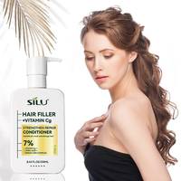 Shampooing réparateur et fortifiant biologique à 3 % d'acide citrique pour cheveux faibles et abîmés
