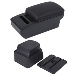 Reposabrazos Vtear ABS con USB y Portavasos para <span class=keywords><strong>Mazda</strong></span> 2 Hatchback (2008-2013) - Accesorio de Almacenamiento <span class=keywords><strong>Interior</strong></span> para Auto - Product Image 1