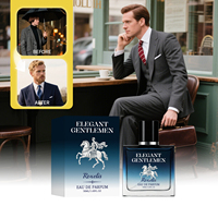 Vente en gros de Cologne élégante pour hommes, parfum masculin, parfum léger longue durée, senteur aromatique d'agrumes, Cologne Blue Gentleman