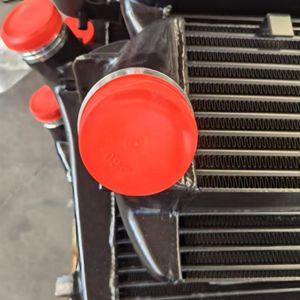 스바루 02-07 WRX <span class=keywords><strong>STI</strong></span> Ej20 Ej25 탑 마운트 자동 냉각 시스템 업그레이드 성능 알루미늄 열교환 기 인터쿨러 - Product Image 2