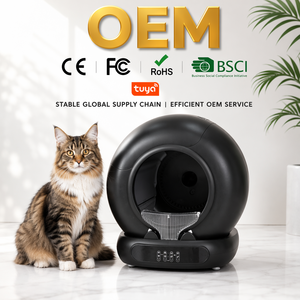 Caja de Arena Inteligente para Gatos con Monitoreo por APP, Limpieza Automática, Control de Olores, Ecológica, Cómoda y Elegante - Product Image 1