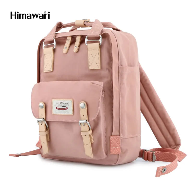 Himawari 2023 188L fonksiyonel kızlar çocuk sırt çantası okul çantası çizilmeye dayanıklı okul dizüstü sırt çantası