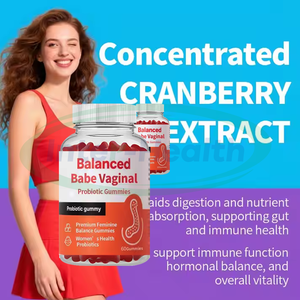 Gomitas Probióticas Ausreson OEM, Extracto Concentrado de <span class=keywords><strong>Hongos</strong></span>, Apoya el Equilibrio de la Microflora Vaginal, Gomitas Prebióticas - Product Image 3