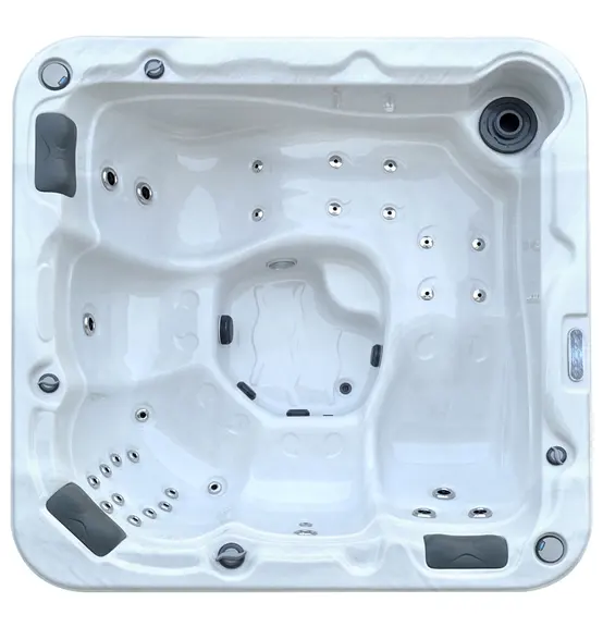 2023 nouveau style acrylique matériel Hot Spa Tub Hydromassage avec système de contrôle