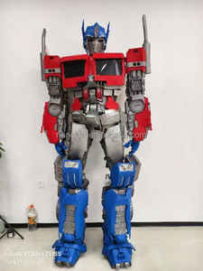 Prix usine fait à la main bonne qualité 2.7 M de haut réaliste taille humaine LED spectacle de nuit Robot mascotte <span class=keywords><strong>Costume</strong></span> <span class=keywords><strong>pour</strong></span> événement fête - Product Image 3