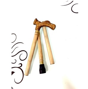 Canne de marche pliable artisanale en laiton avec embout en caoutchouc - Canne décorative nautique traditionnelle pour la randonnée et cadeau vintage - Product Image 4